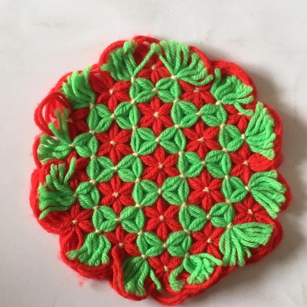 🐠 4 handcrafted potholders